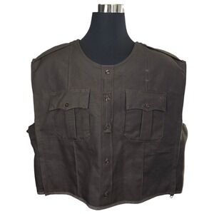 Blauer Men's Dark Brown Tactical Vest
